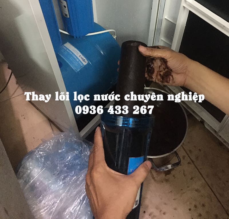 Thay lõi lọc nước chuyên nghiệp