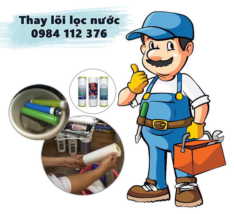 Dịch vụ thay lõi lọc nước