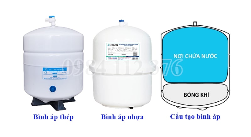Những hiện tượng hư hỏng của máy lọc nước do bình áp gây ra