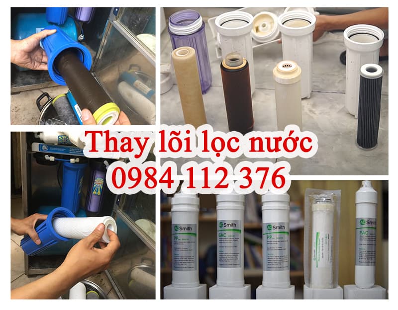 Thay lõi lọc nước ở khu đô thị Thanh Hà, Cienco 5, Hà Đông