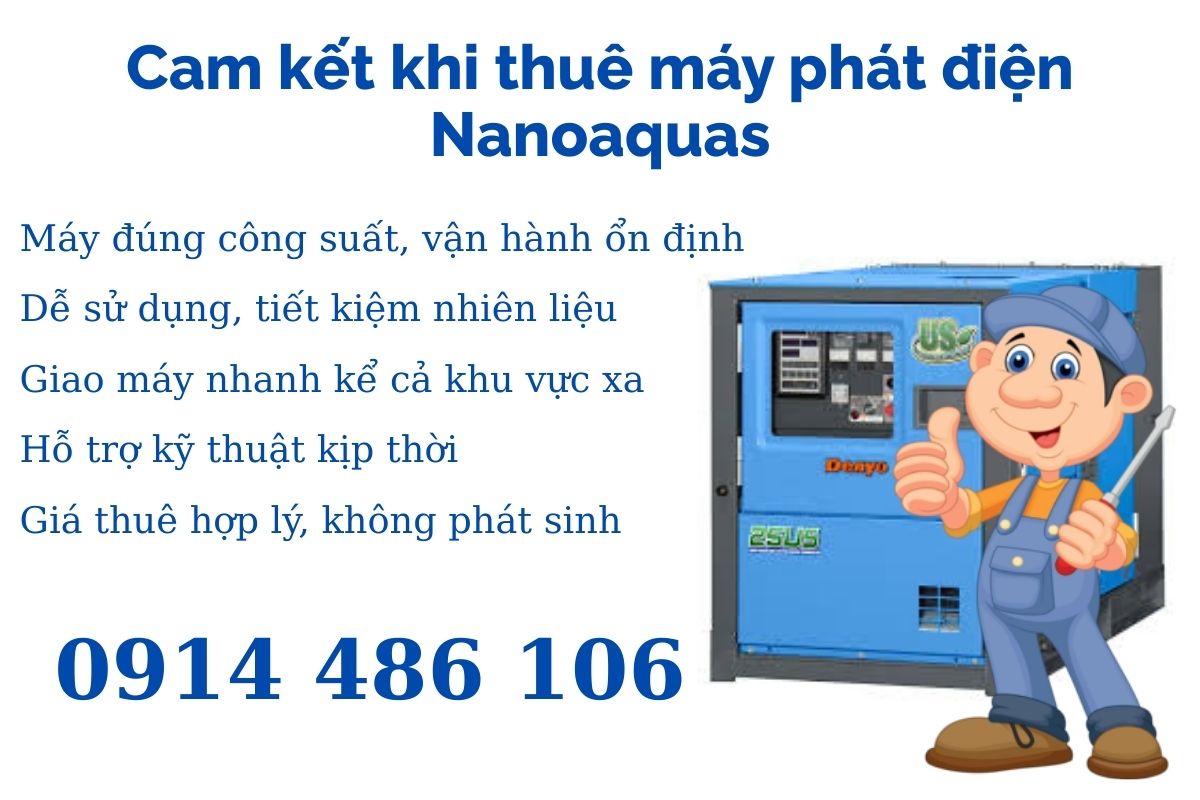 Thuê Máy Phát Điện 25kVA Sơn La Giá Rẻ – Hỗ Trợ Kỹ Thuật 24/7