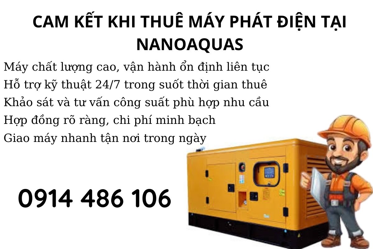 Thuê Máy Phát Điện Công Nghiệp Quảng Ninh Giá Rẻ, Giao Nhanh 24/7