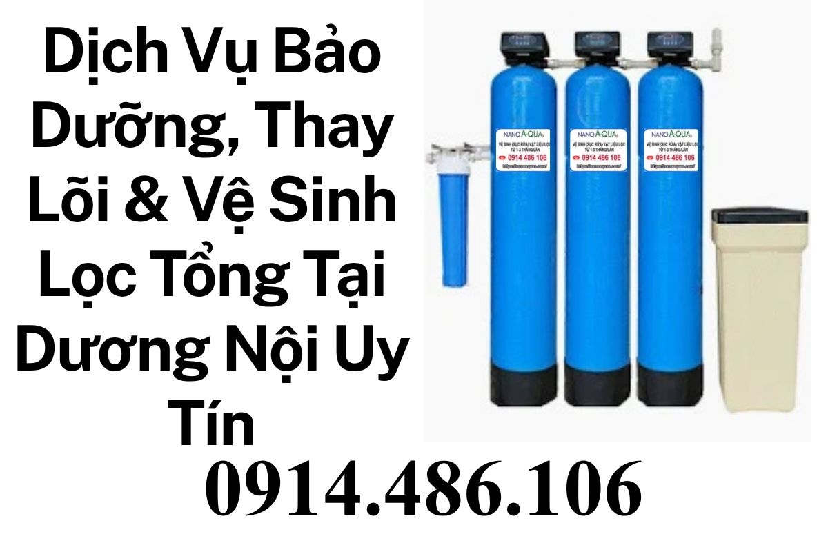 Dịch Vụ Bảo Dưỡng, Thay Lõi & Vệ Sinh Lọc Tổng Tại Dương Nội Uy Tín