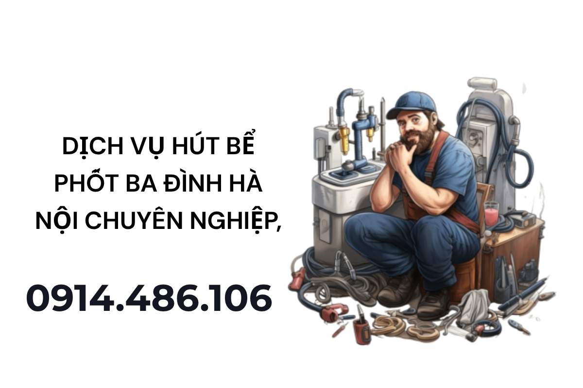 Dịch Vụ Hút Bể Phốt Ba Đình Hà Nội Chuyên Nghiệp, Uy Tín, Giá Tốt 24/7