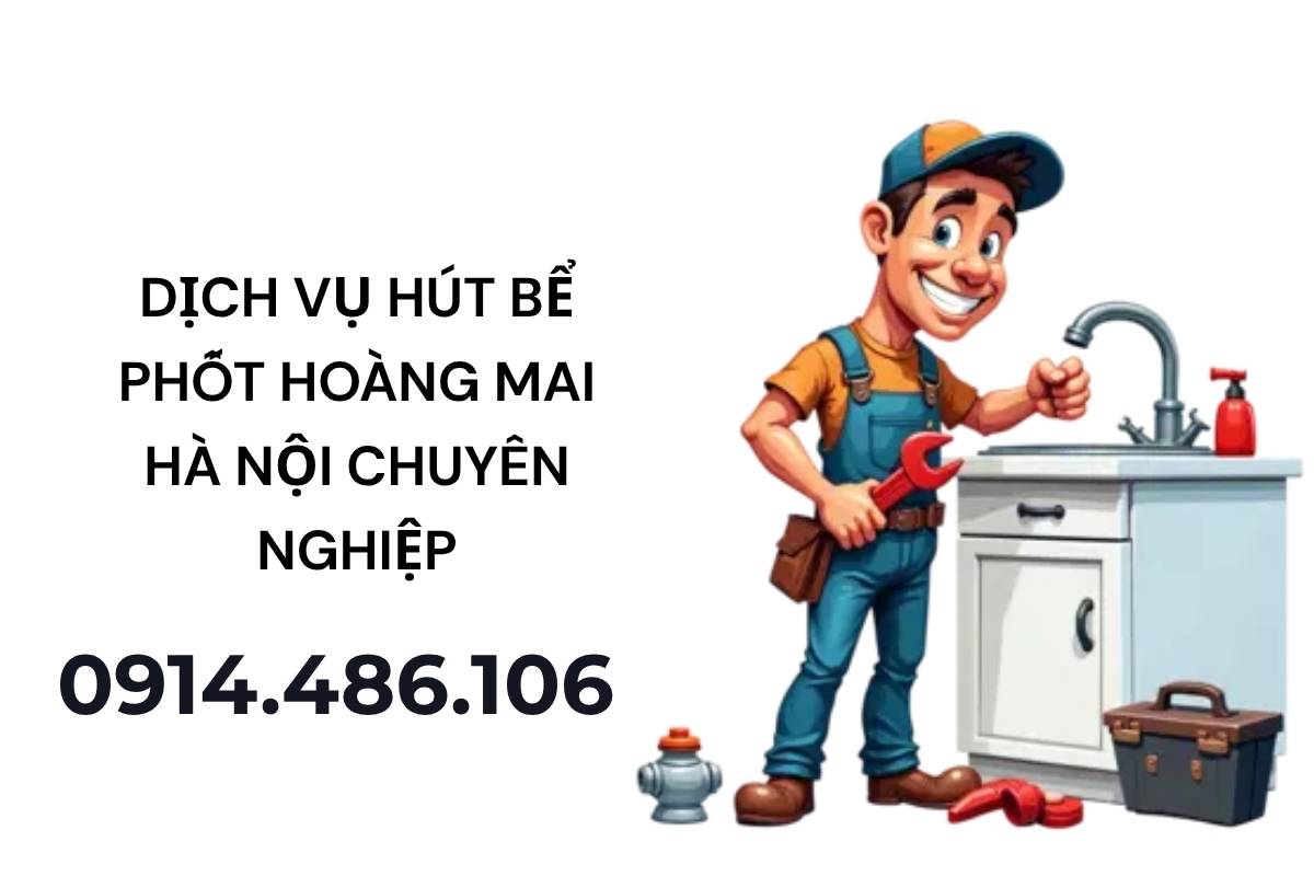 Hút Bể Phốt Hoàng Mai Hà Nội Uy Tín – Hút Sạch Nhanh – Giá Hợp Lý 24/7