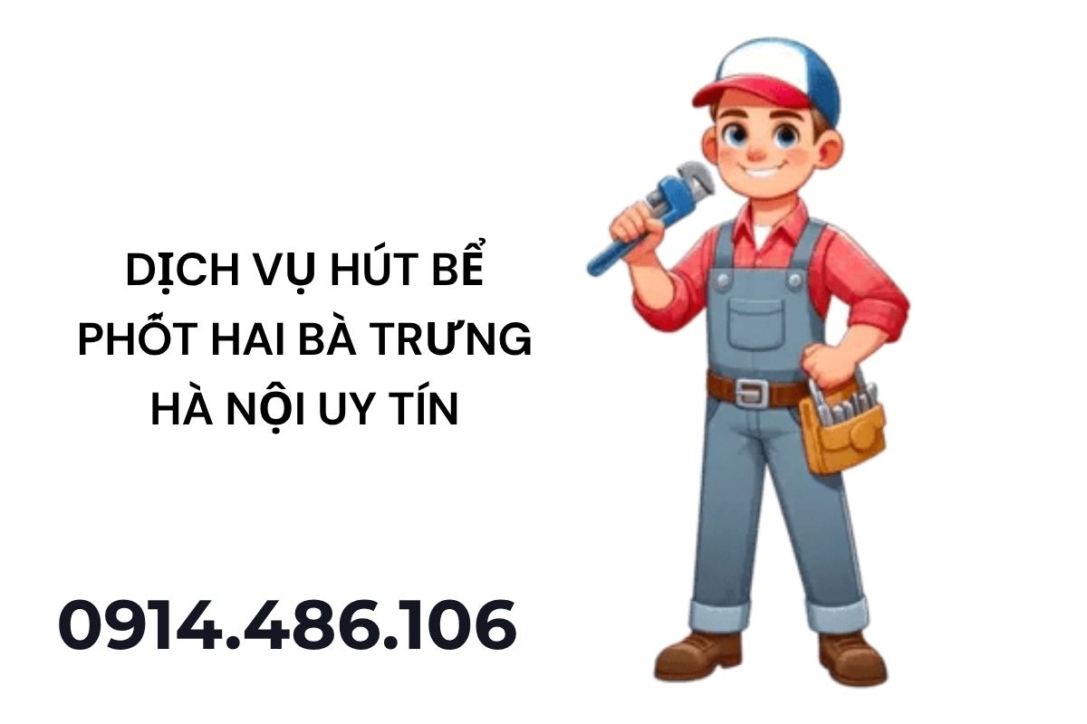 Hút Bể Phốt Hai Bà Trưng Hà Nội Giá Rẻ – Hút Khoán & Theo Khối Minh Bạch 24/7