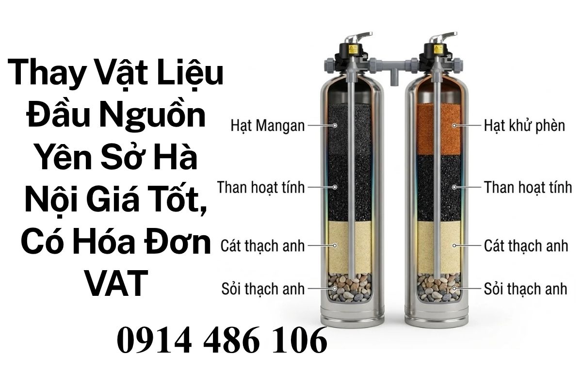 Thay Vật Liệu Đầu Nguồn Yên Sở Hà Nội Giá Tốt, Có Hóa Đơn VAT