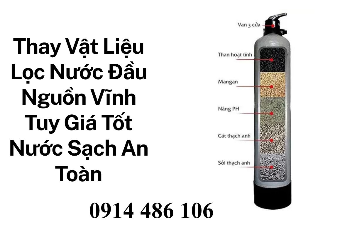 Thay Vật Liệu Lọc Nước Đầu Nguồn Vĩnh Tuy Giá Tốt – Nước Sạch An Toàn Cho Gia Đình