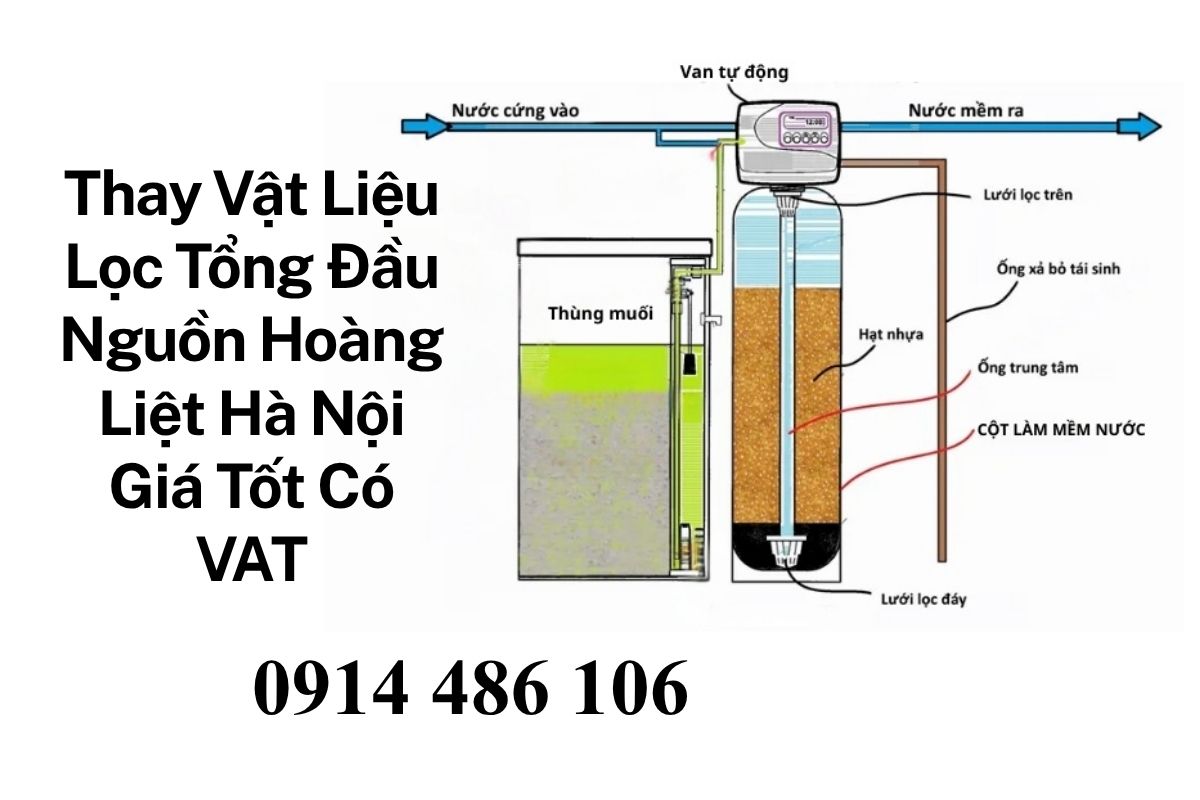 Thay Vật Liệu Lọc Tổng Đầu Nguồn Hoàng Liệt Hà Nội Giá Tốt, Có Hóa Đơn VAT