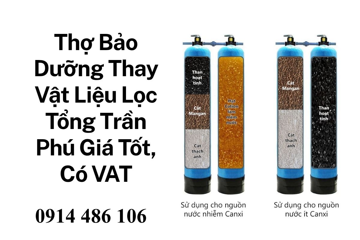 Thợ Bảo Dưỡng Thay Vật Liệu Lọc Tổng Trần Phú Giá Tốt, Có VAT