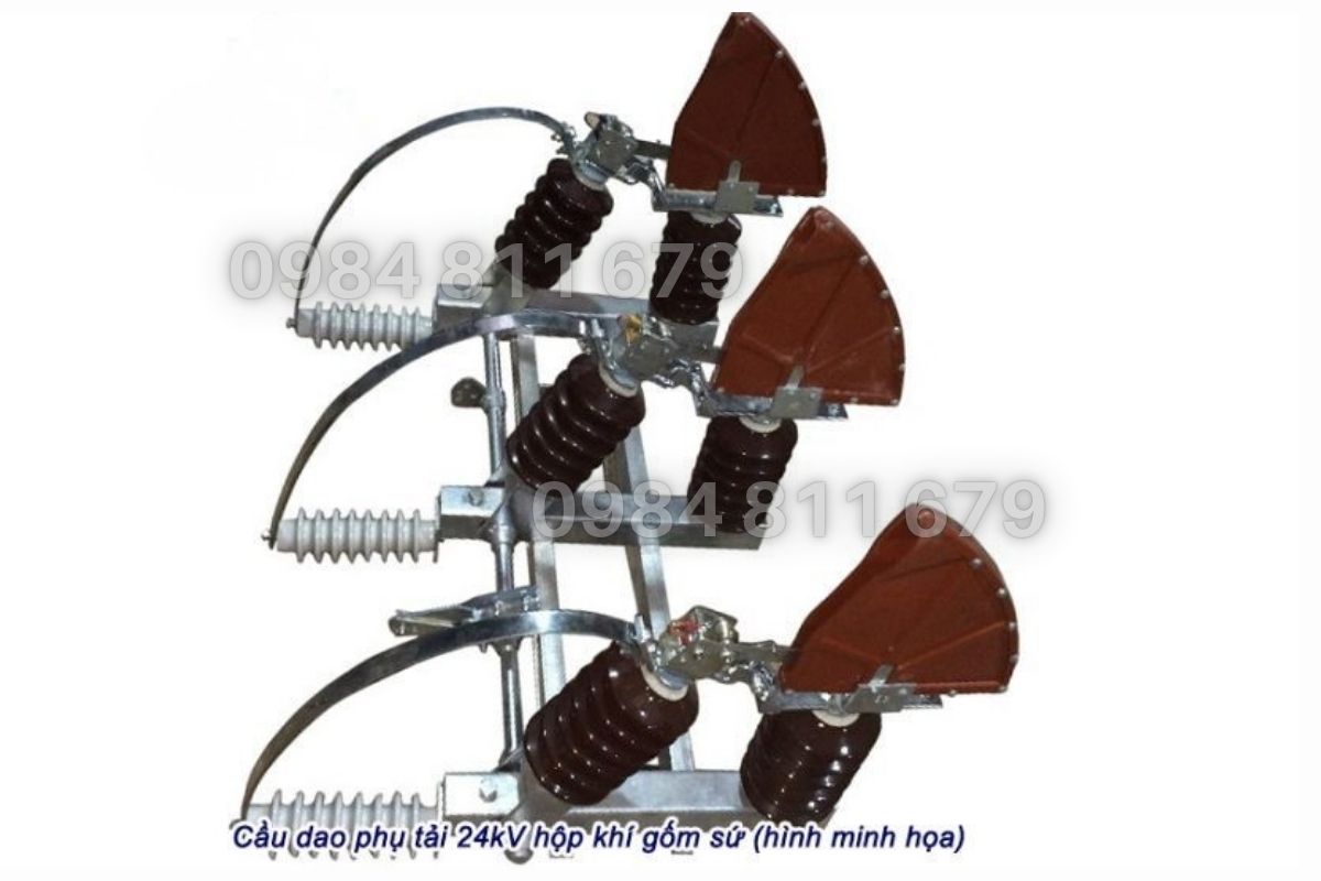 Cầu Dao Phụ Tải 24kV - 35kV Hộp Dập Khí Sứ Polymer