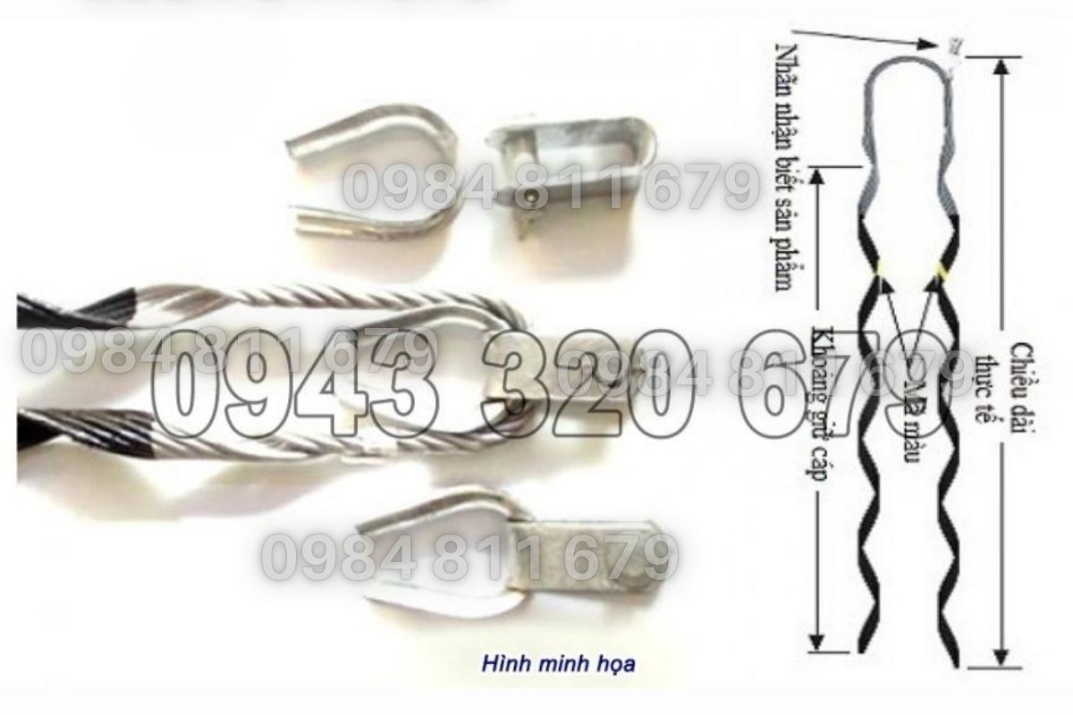 Giáp Níu Dây Bọc 120 mm² Trung Thế Chính Hãng