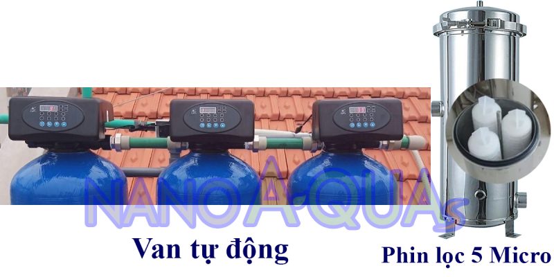 Lọc nước tổng 1m3 giờ