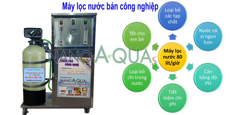 Máy lọc nước 80 lít giờ ưu điểm
