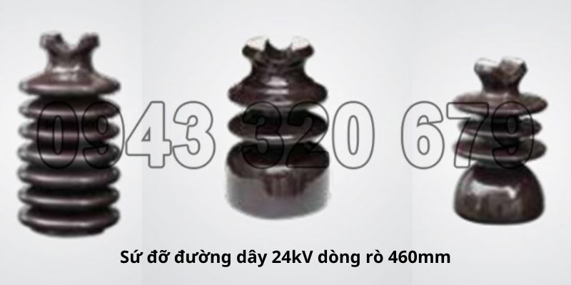 Sứ đỡ đường dây 24kV dòng rò 460mm