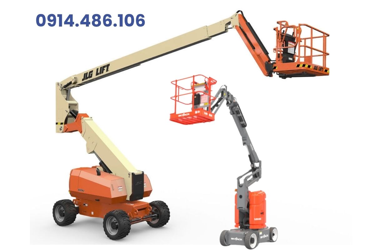 Thuê Boom Lift Nam Định 12m - 40m Giá Tốt, Có Người Lái