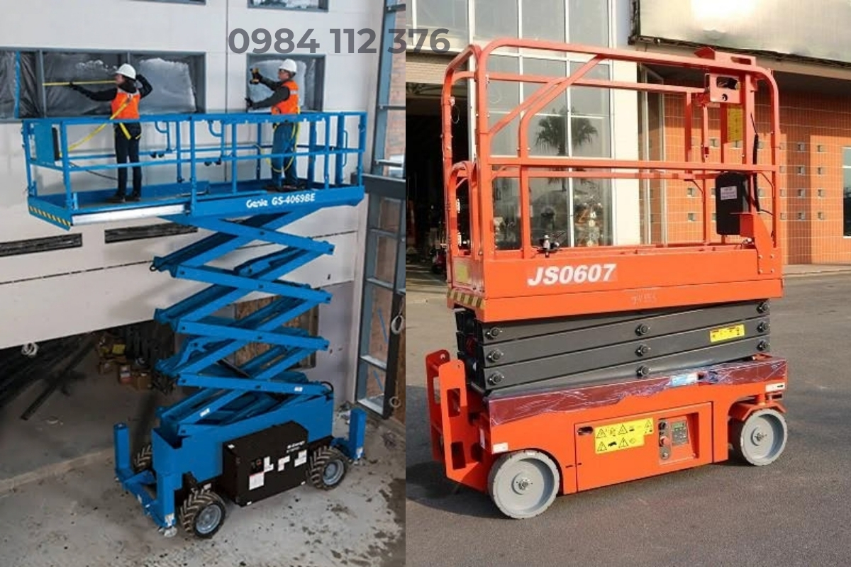 Cho Thuê Xe Nâng Người Lạng Sơn 12m - 40m, Boom Lift Có Lái