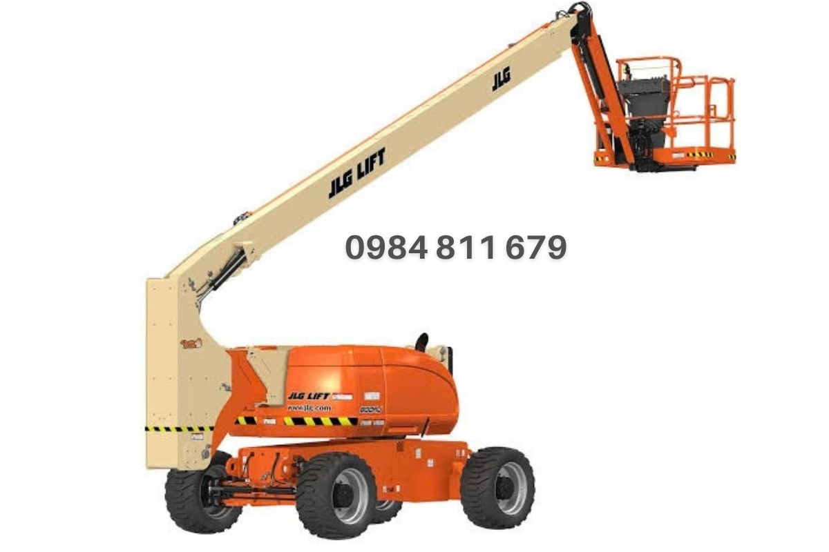Thuê Xe Nâng Người Tại Quận 4 Sài Gòn – Boom Lift 12m–40m