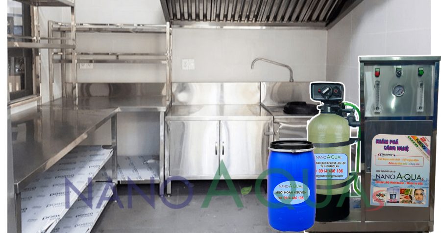 Ứng dụng bếp ăn Máy lọc nước RO 100 lít giờ