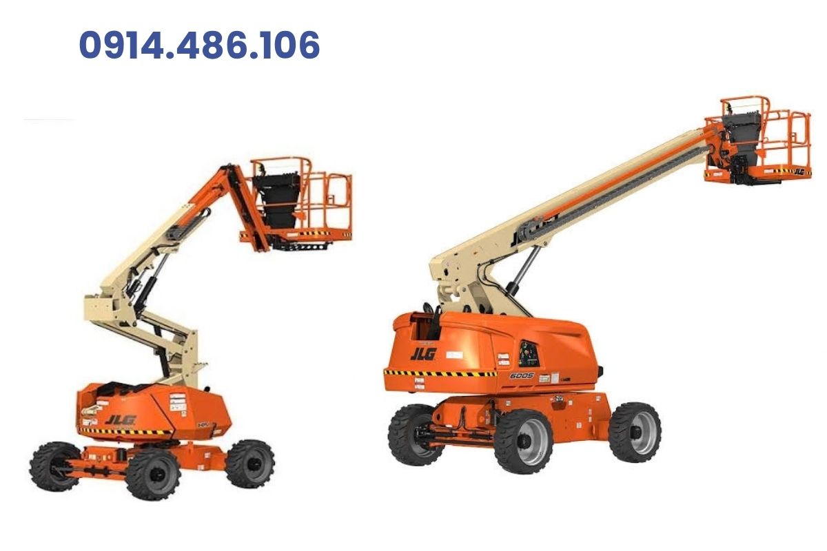 Thuê Xe Boom Lift Vĩnh Phúc 12m - 40m Kèm Người Lái, Có VAT