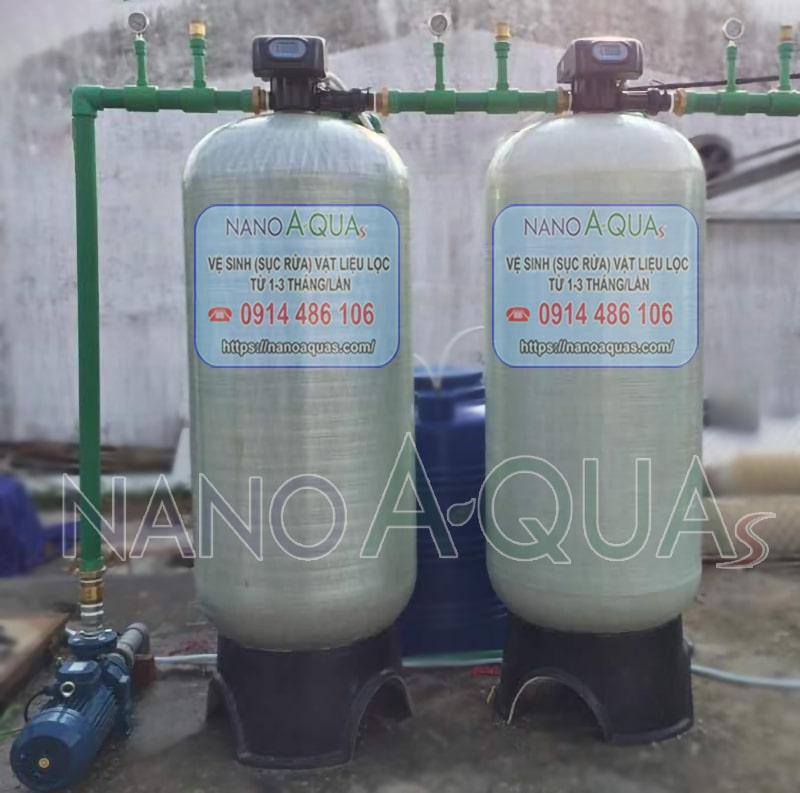 Lọc tổng công suất 7m3/giờ