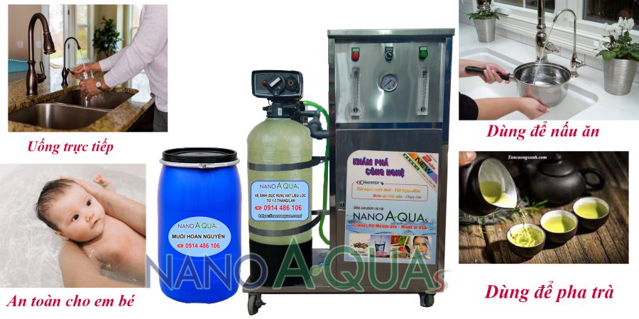 công dụng Máy lọc nước RO 80 lít giờ