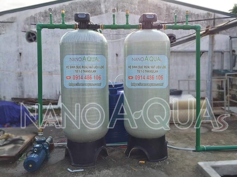 Hệ thống lọc nước giếng khoan 10m3 NanoAquas NT2100GK