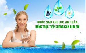 Uống nước trực tiếp
