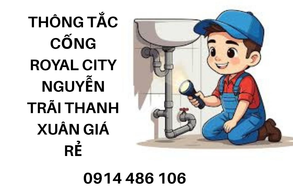 Thông Tắc Cống Royal City Nguyễn Trãi Thanh Xuân Giá Rẻ, Uy Tín
