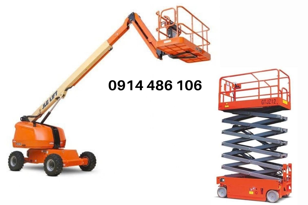 1. Dịch Vụ Thuê Xe Nâng Người Tiên Lữ – Boom Lift, Spider, Scissor Lift